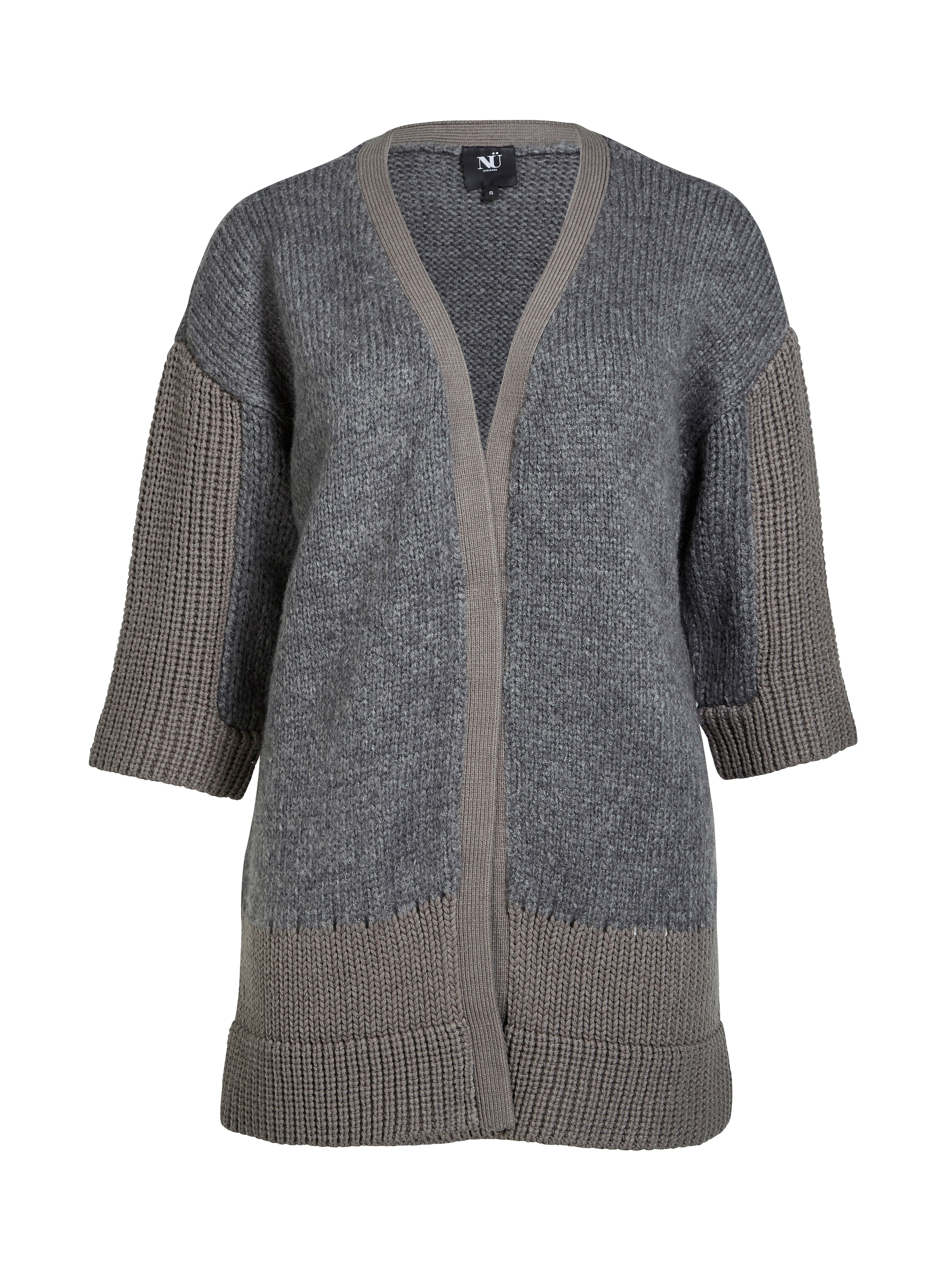 NÜ ALEXA Strikket cardigan Cardigans 901 Grey