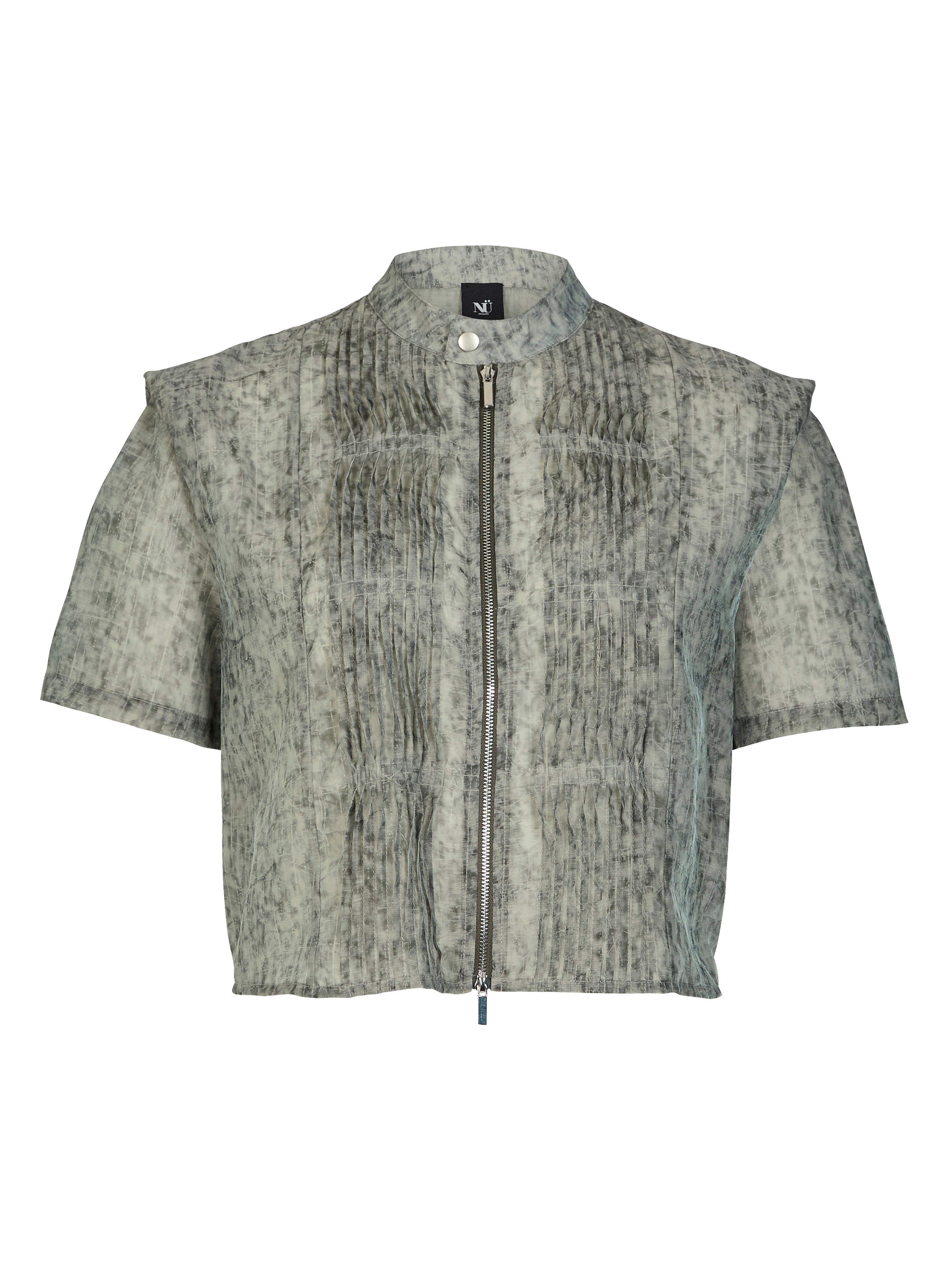 NÜ AMELI bluse Bluser 393 Army Mix