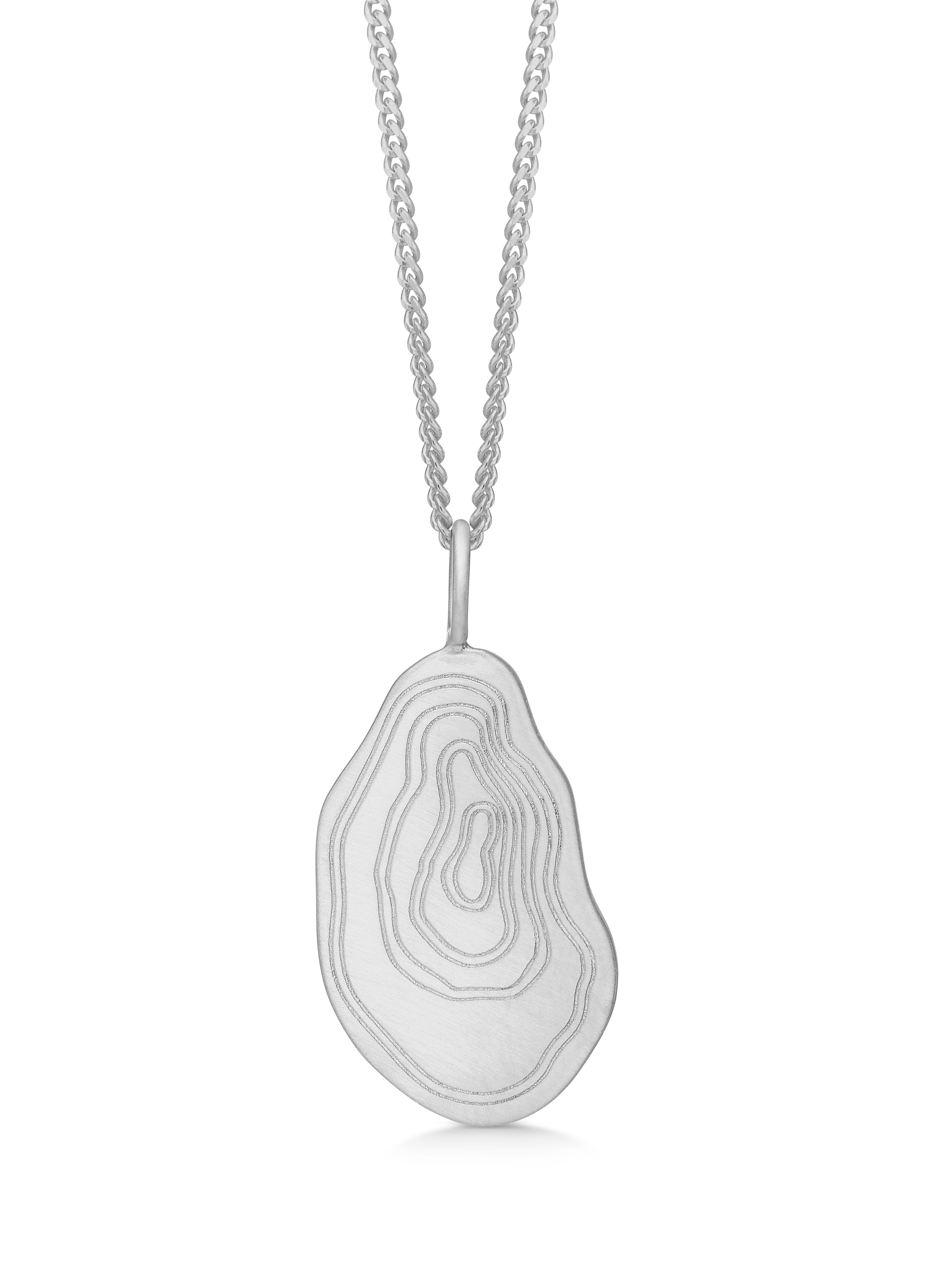 NÜ Cave No. 5 Halskjede Jewellery 022 Silver