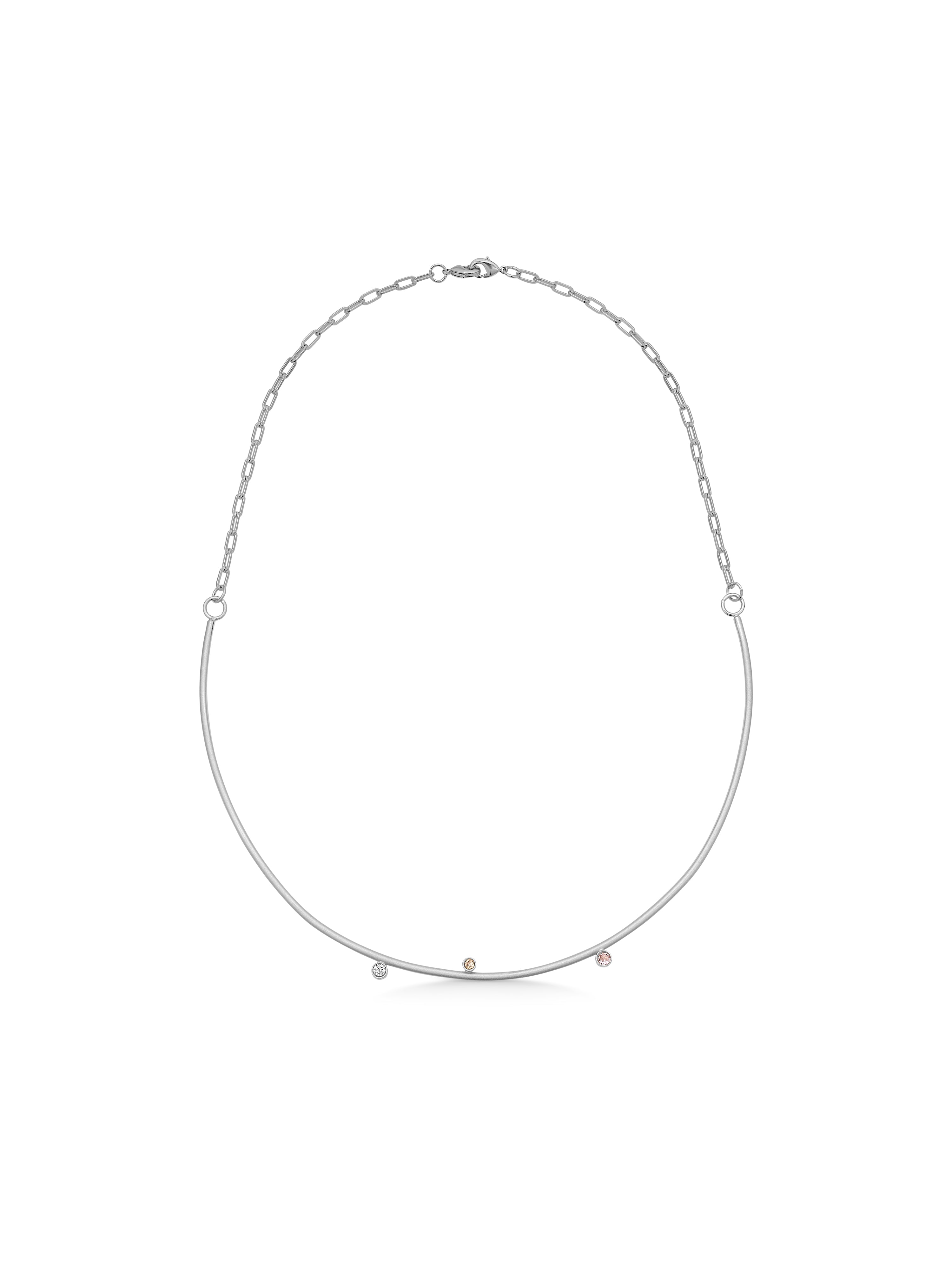 NÜ Planets No. 1 Halskjede Jewellery 022 Silver