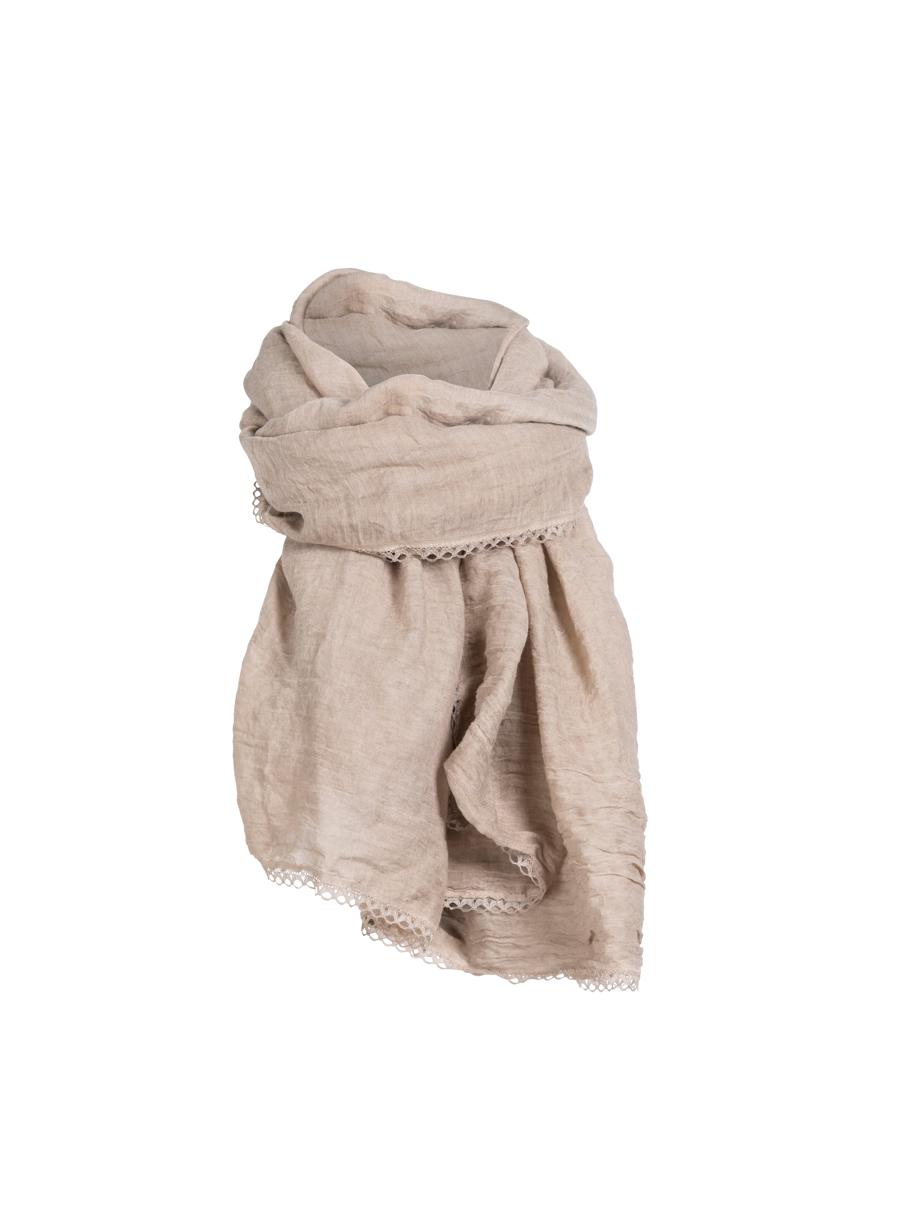 NÜ ZALA skjerf Skjerf 150 Sand mix