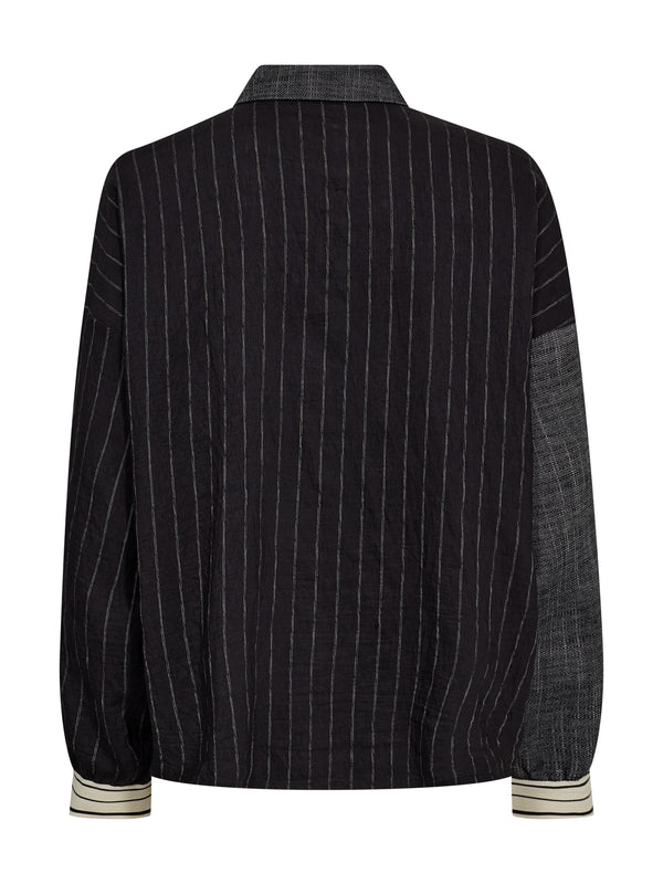 NÜ ABINA Skjorte Skjorter Svart mix