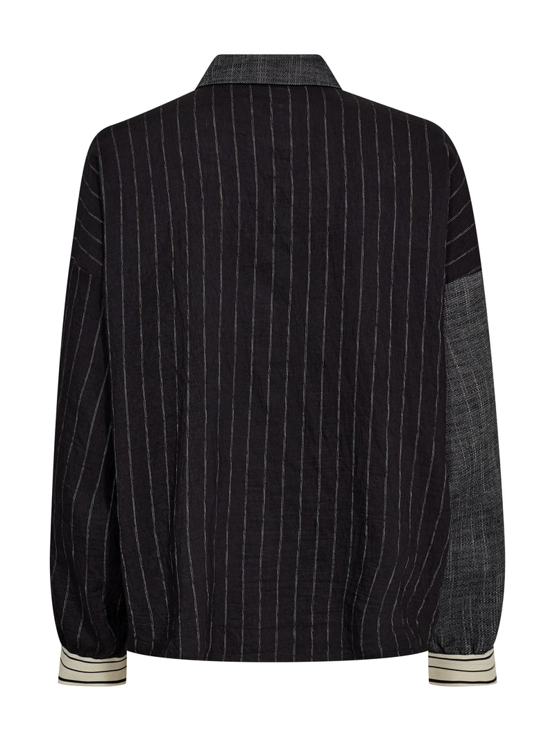 NÜ ABINA Skjorte Skjorter Svart mix