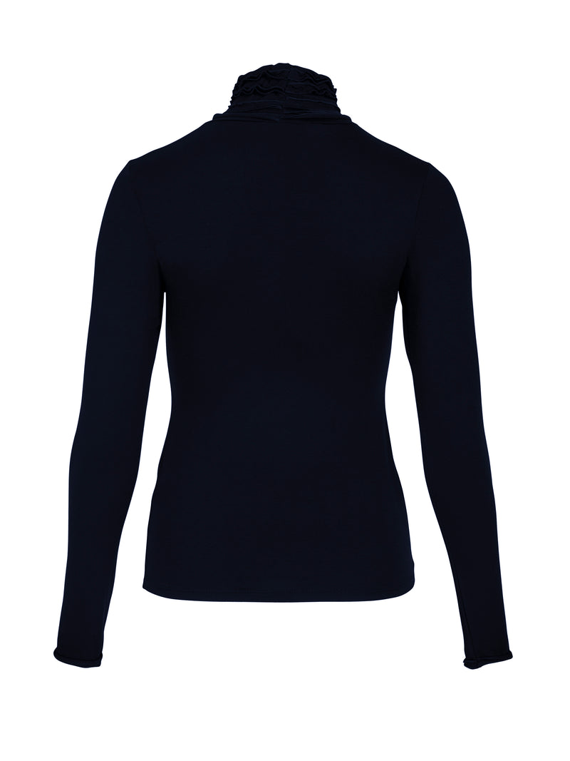 NÜ ADELE høyhalsete t-skjorte Topper og t-skjorter 480 Midnight Blue