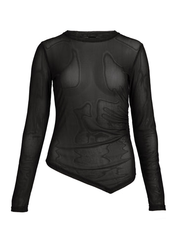 NÜ AGNA bluse Bluser 000 Solid black