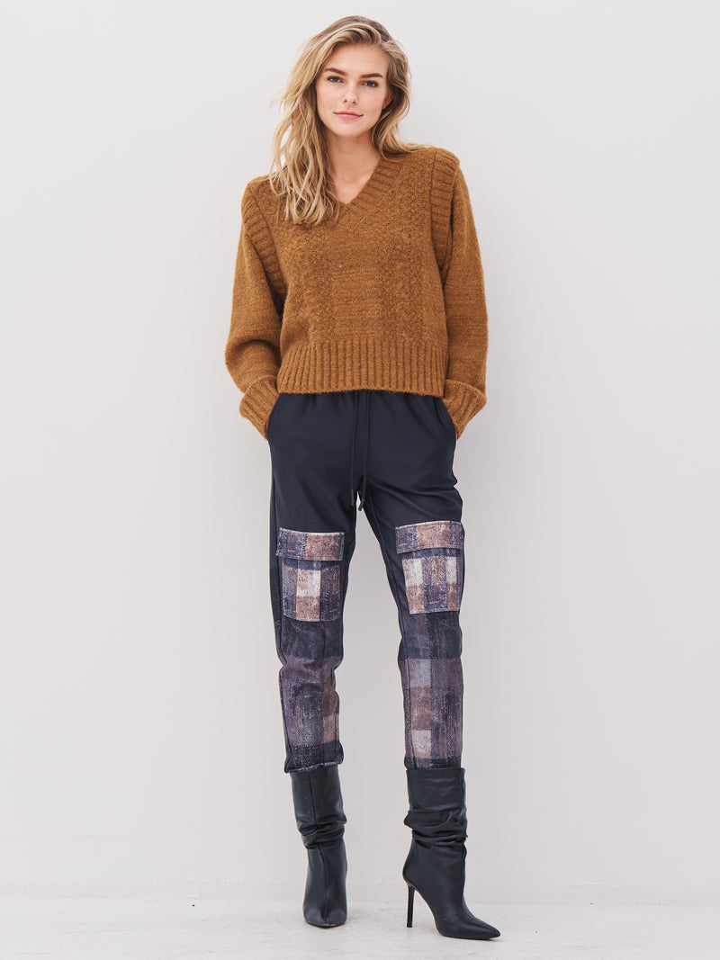 NÜ AGNES strikkebluse Bluser 220 Camel