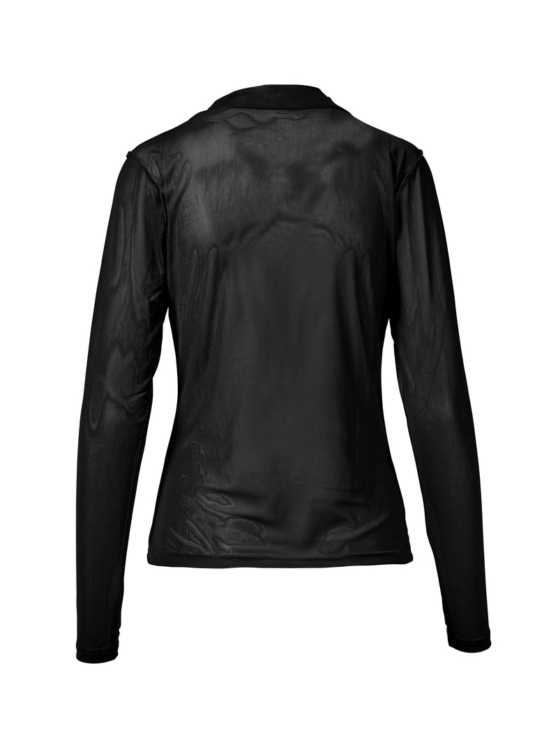 NÜ AGNETA blouse Topper og t-skjorter Svart