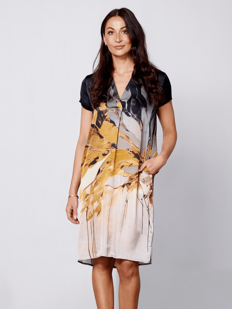 NÜ AIA kjole Kjoler 520 Yellow mix