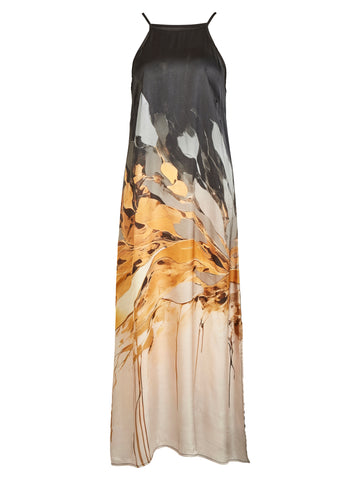 NÜ AIA stroppkjole Kjoler 520 Yellow mix