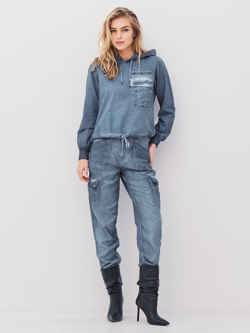 NÜ ALAJA bluse Bluser 401 Blue