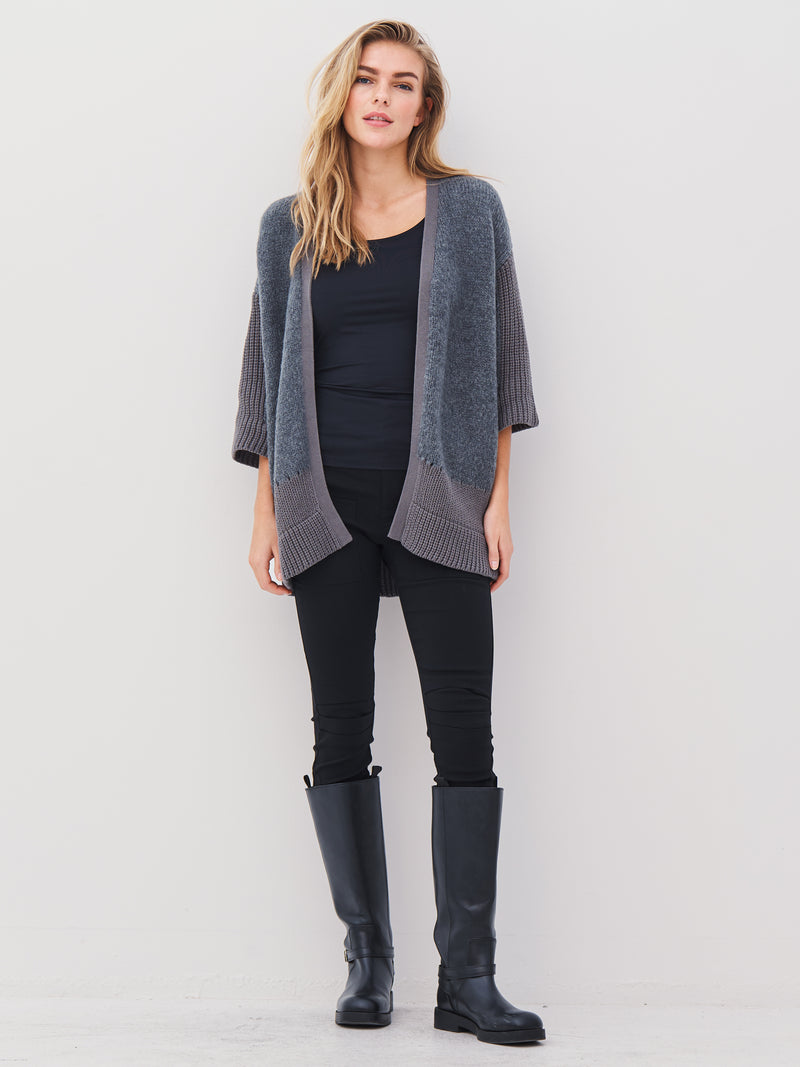 NÜ ALEXA Strikket cardigan Cardigans 901 Grey