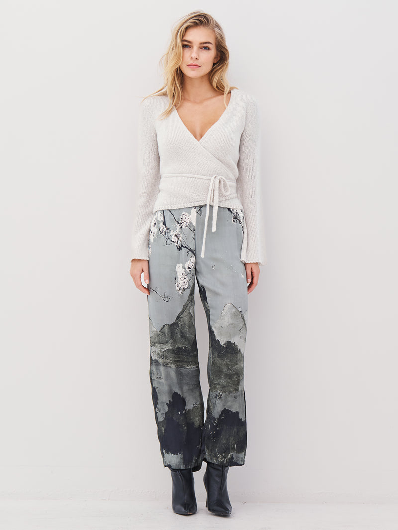 NÜ ALEXA strikkebluse Bluser 112 Bone
