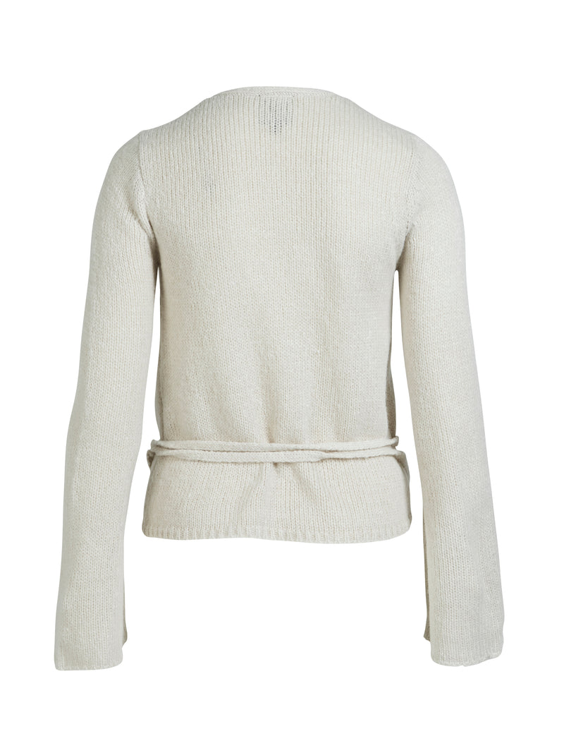 NÜ ALEXA strikkebluse Bluser 112 Bone