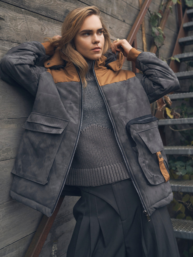 NÜ ALEXA strikket topp Topper og t-skjorter 901 Grey