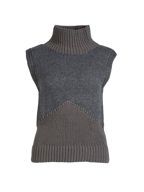 NÜ ALEXA strikket topp Topper og t-skjorter 901 Grey