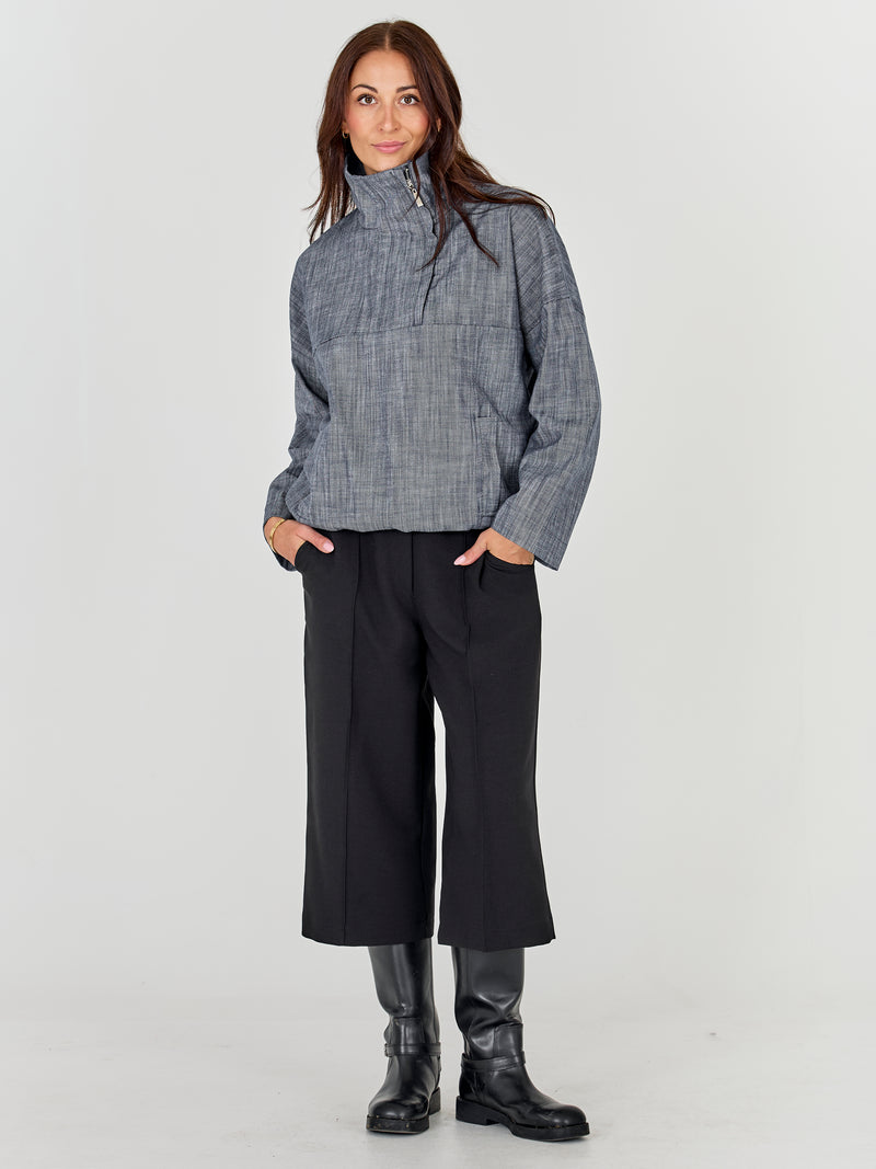 NÜ ALINA Culotte Bukser Trousers Svart