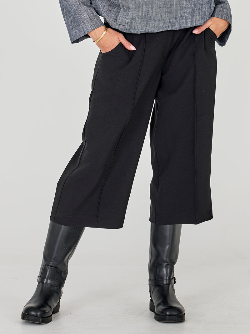 NÜ ALINA Culotte Bukser Trousers Svart