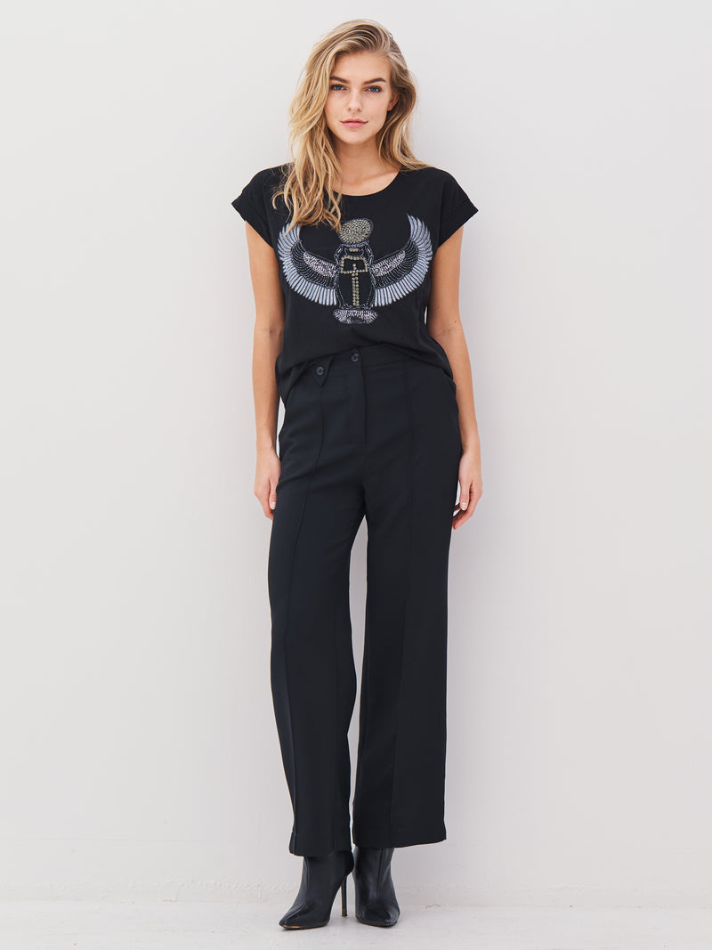 NÜ ALISE T-skjorte Topper og t-skjorter 901 Grey mix