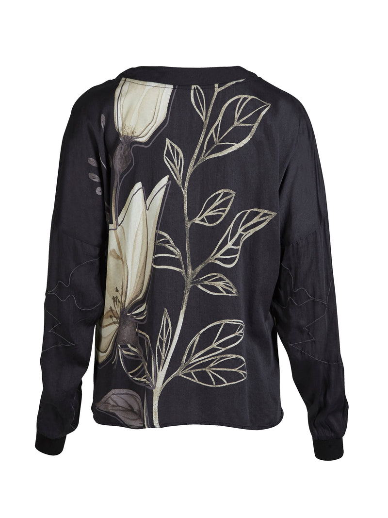 NÜ ANDY bluse Bluser Svart mix