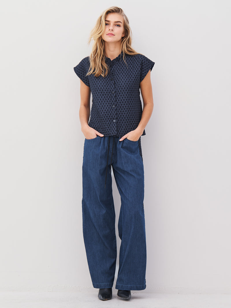 NÜ ANE topp Topper og t-skjorter 486 Denim