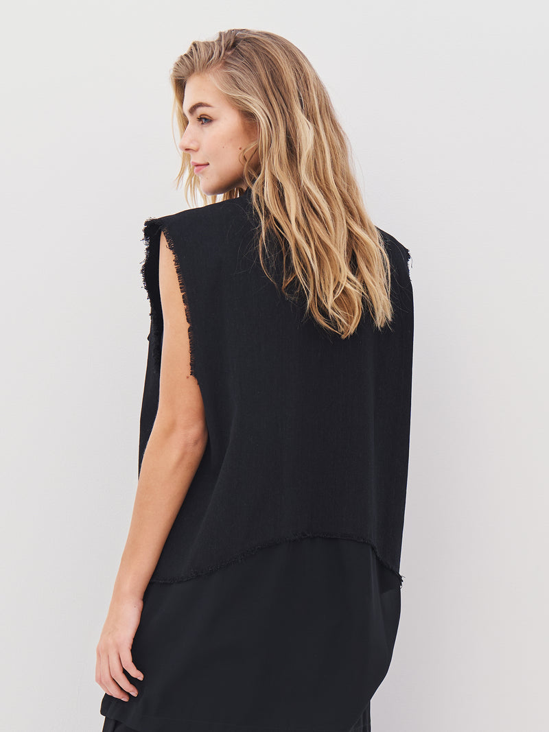 NÜ ANINA vest Veste Svart