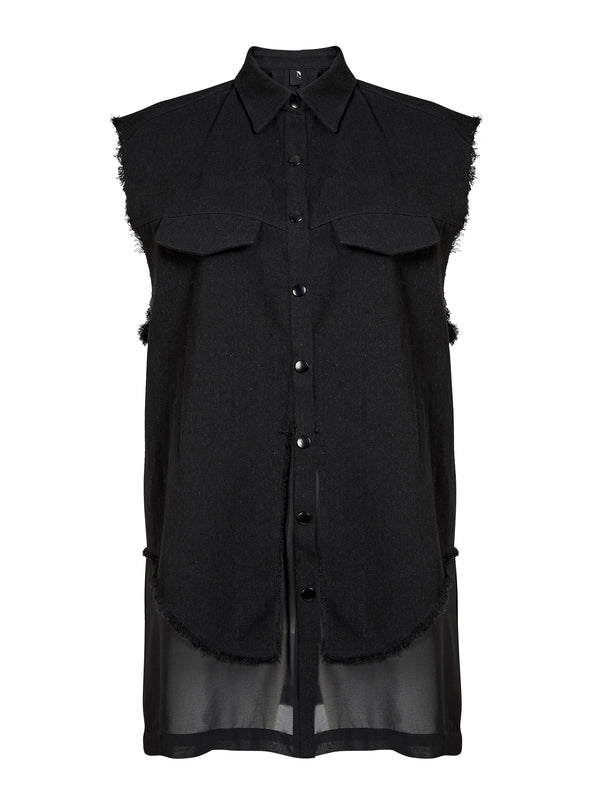 NÜ ANINA vest Veste Svart