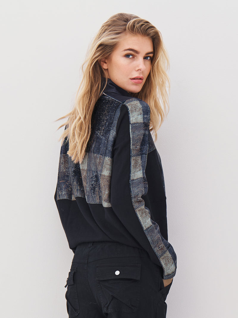 NÜ ANNA bluse Bluser Svart mix