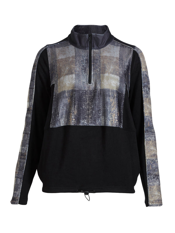 NÜ ANNA bluse Bluser Svart mix