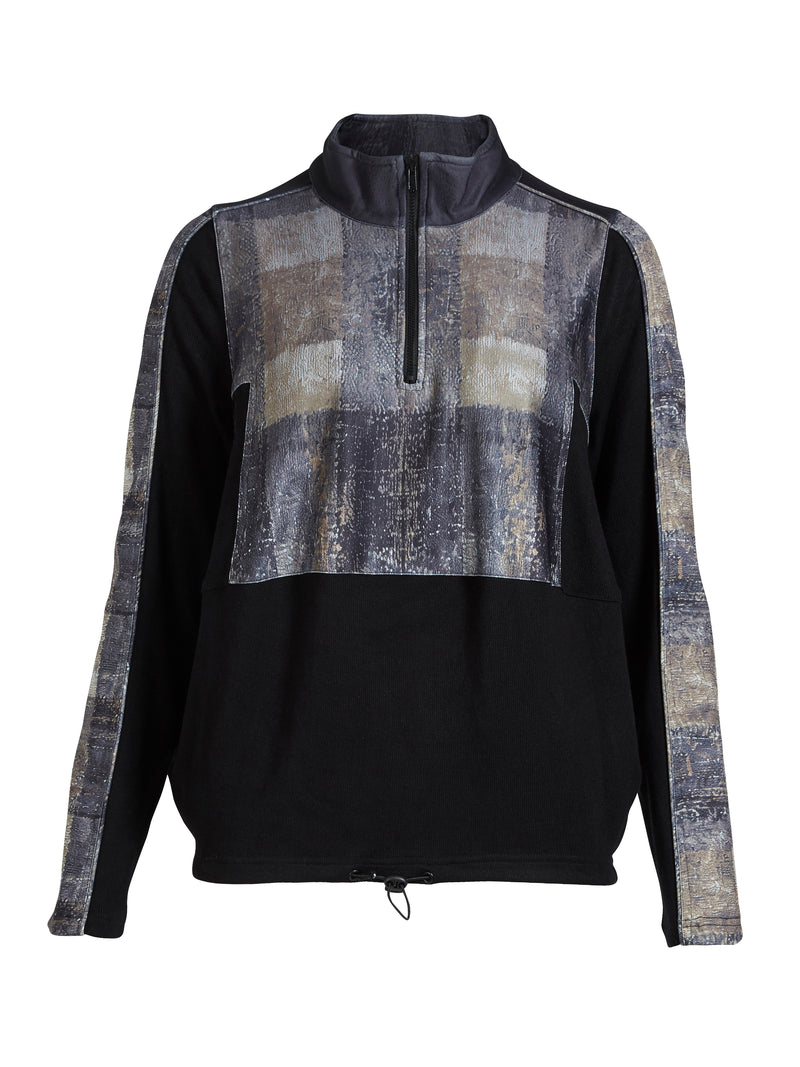 NÜ ANNA bluse Bluser Svart mix