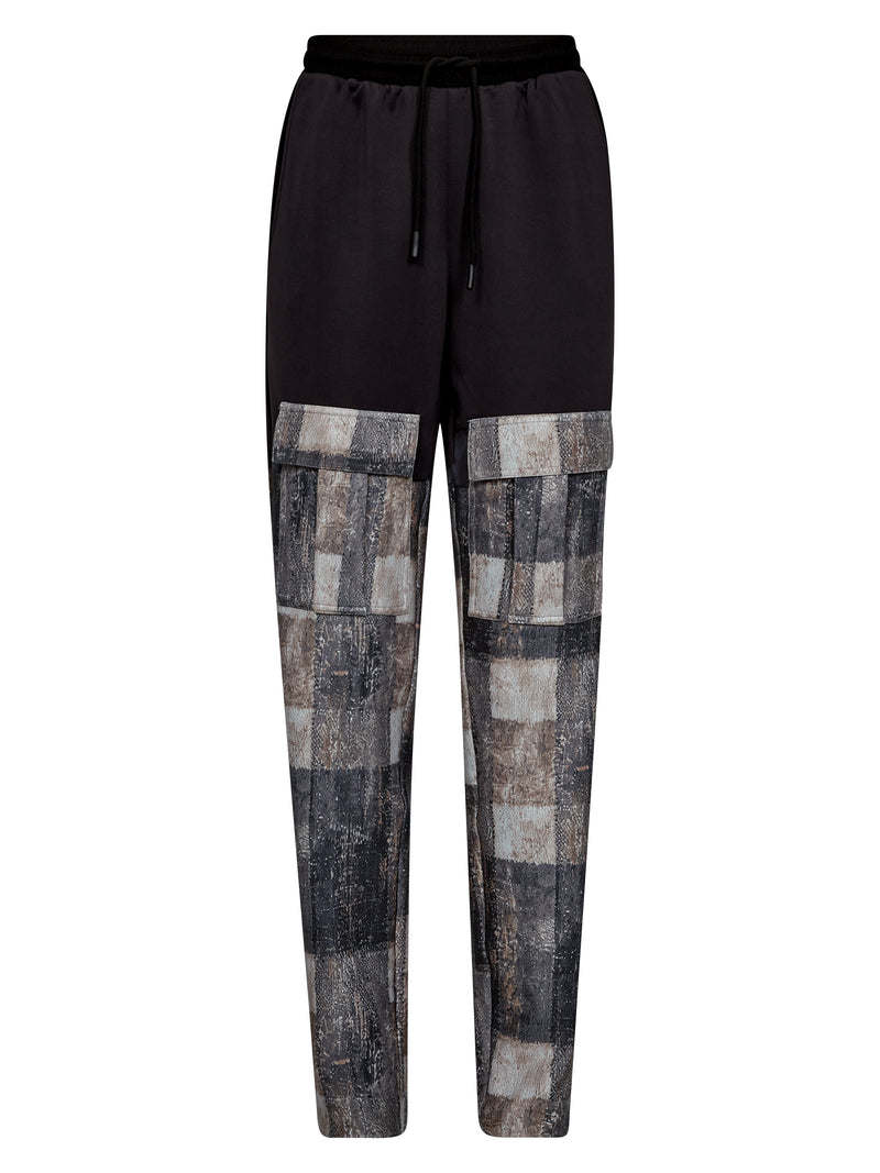 NÜ ANNA trousers Bukser Svart mix