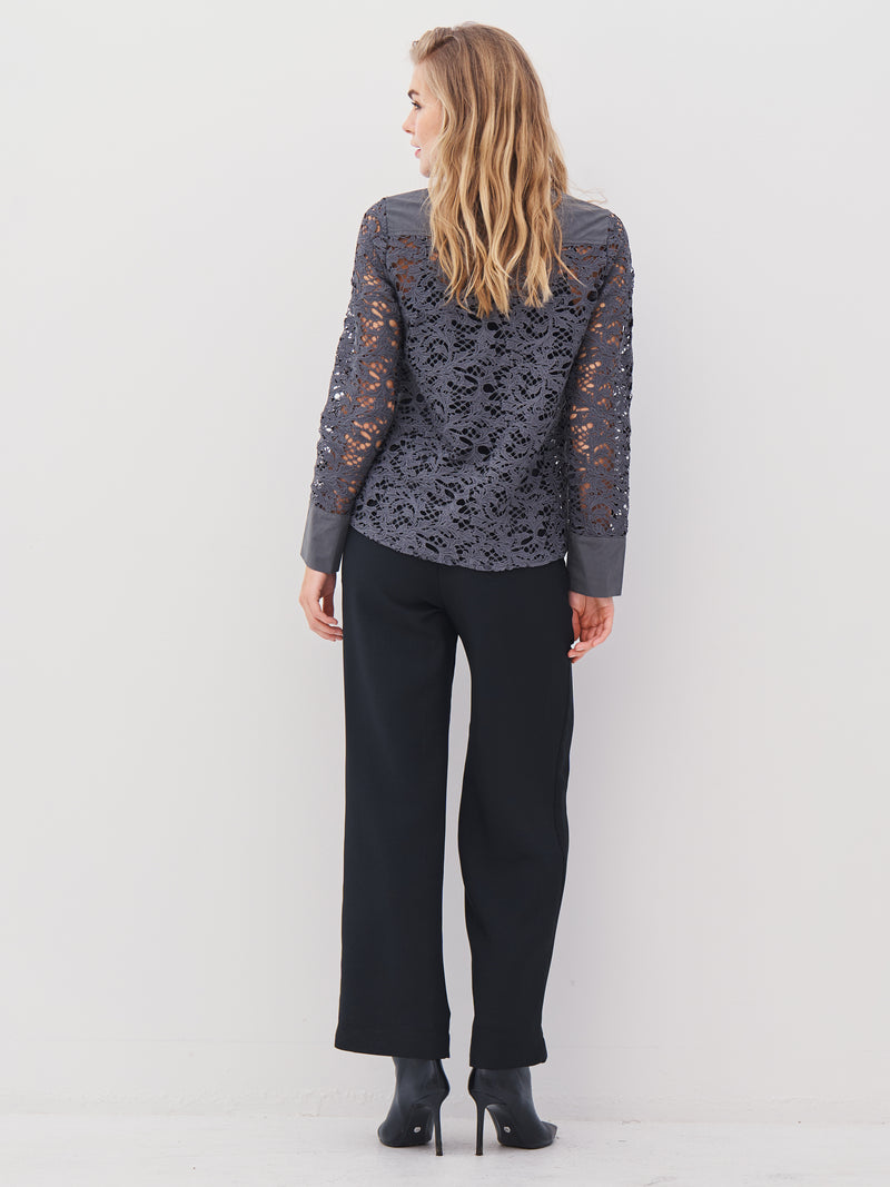 NÜ ANN skjorte Skjorter 901 Grey mix