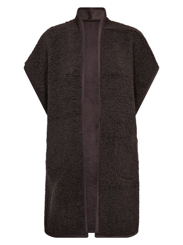 NÜ ARIA reversible vest Veste 987 Dark Grey