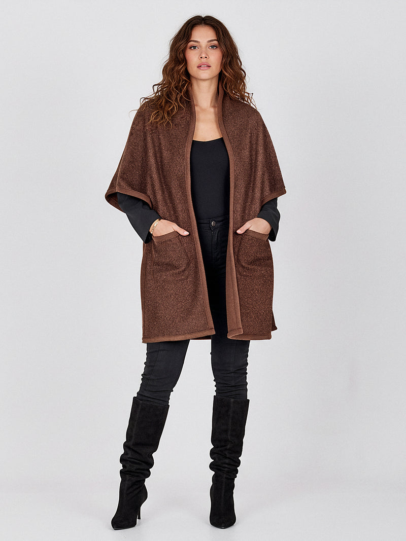 NÜ ARIA vest Veste 224 Dark Brown