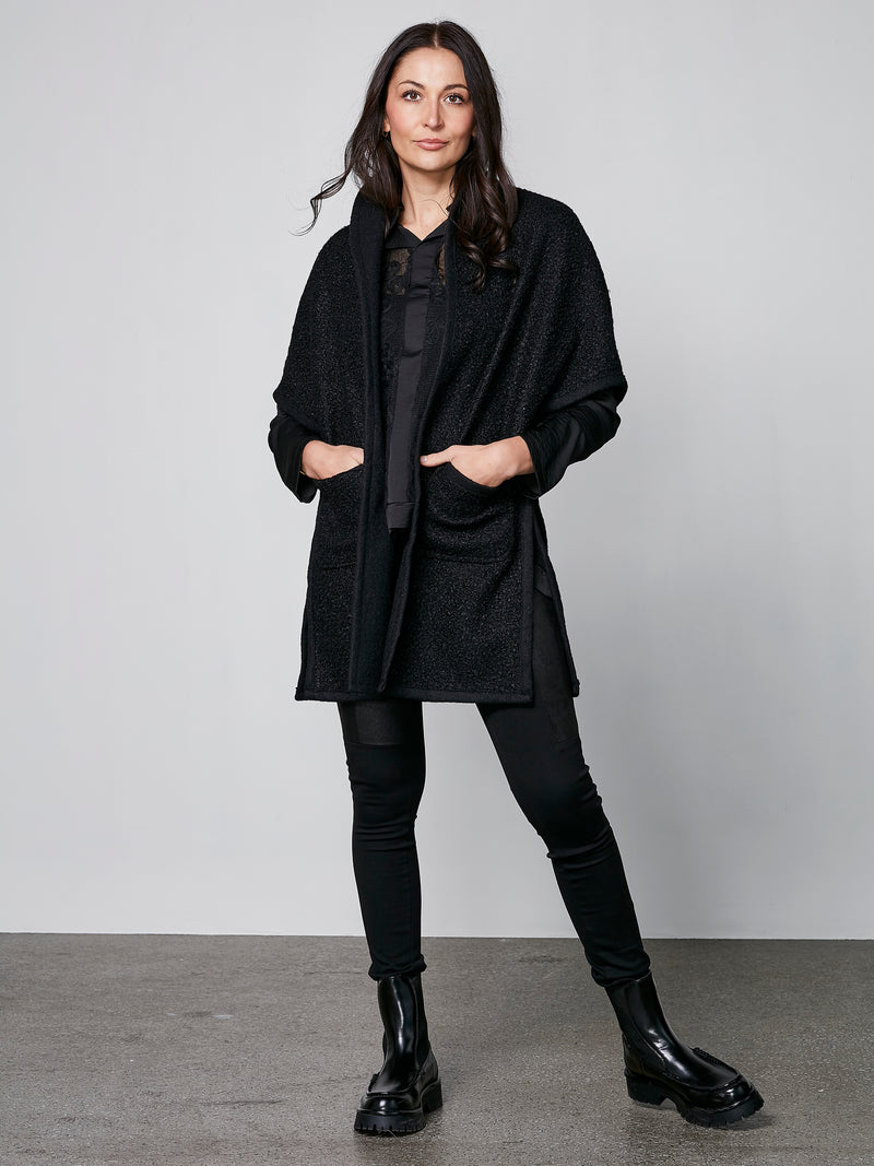 NÜ ARIA vest Veste Svart