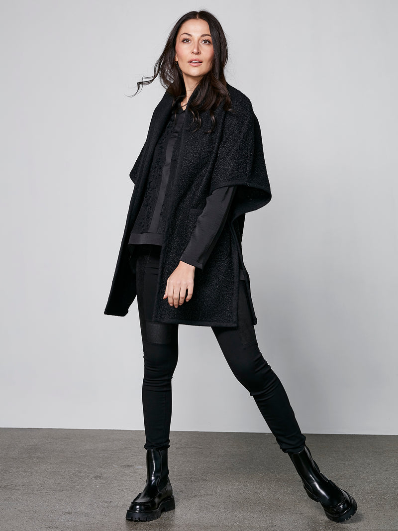 NÜ ARIA vest Veste Svart
