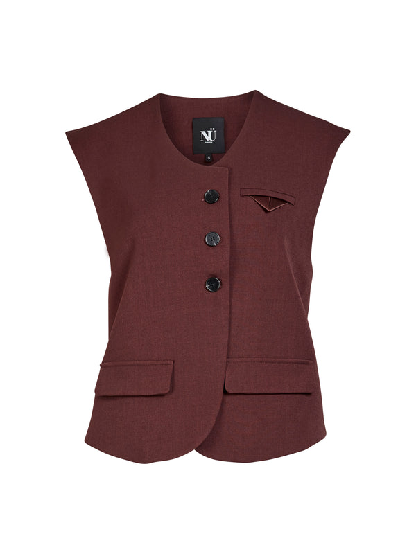 NÜ ARIEL vest Veste 789 Grape