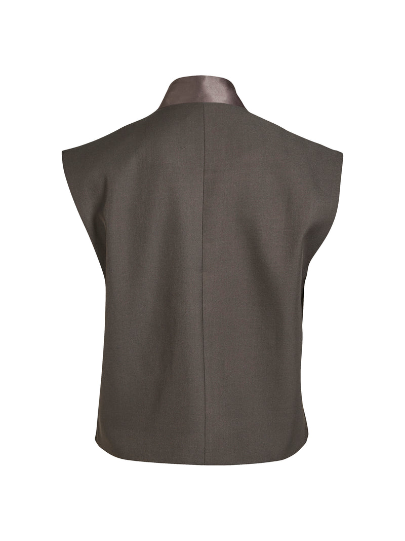 NÜ ARIEL vest Veste 901 Grey
