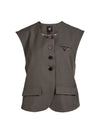 NÜ ARIEL vest Veste 901 Grey