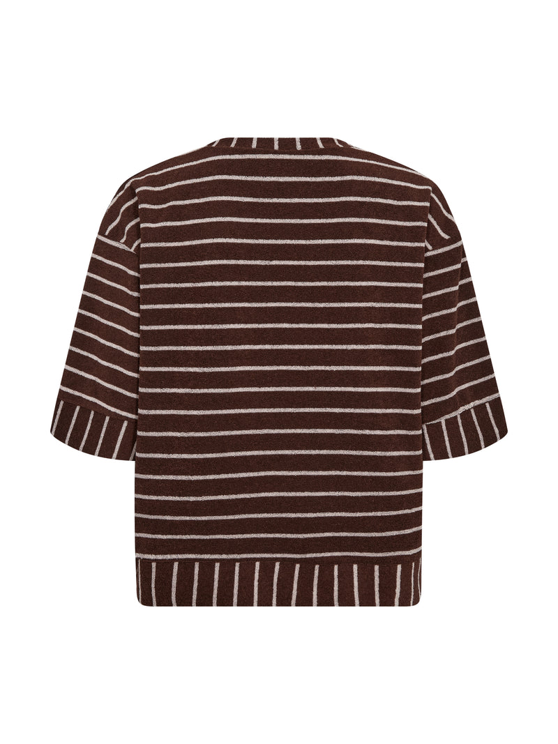 NÜ ASIA bluse Bluser 289 Brown Mix