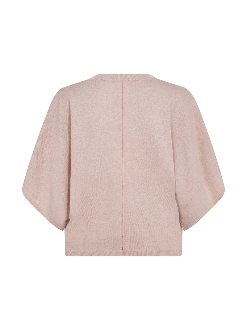 NÜ ASMI strikkebluse  601 Nude rose