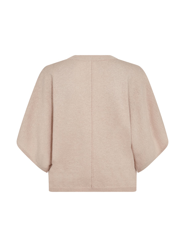 NÜ ASMI strikkebluse  601 Nude rose