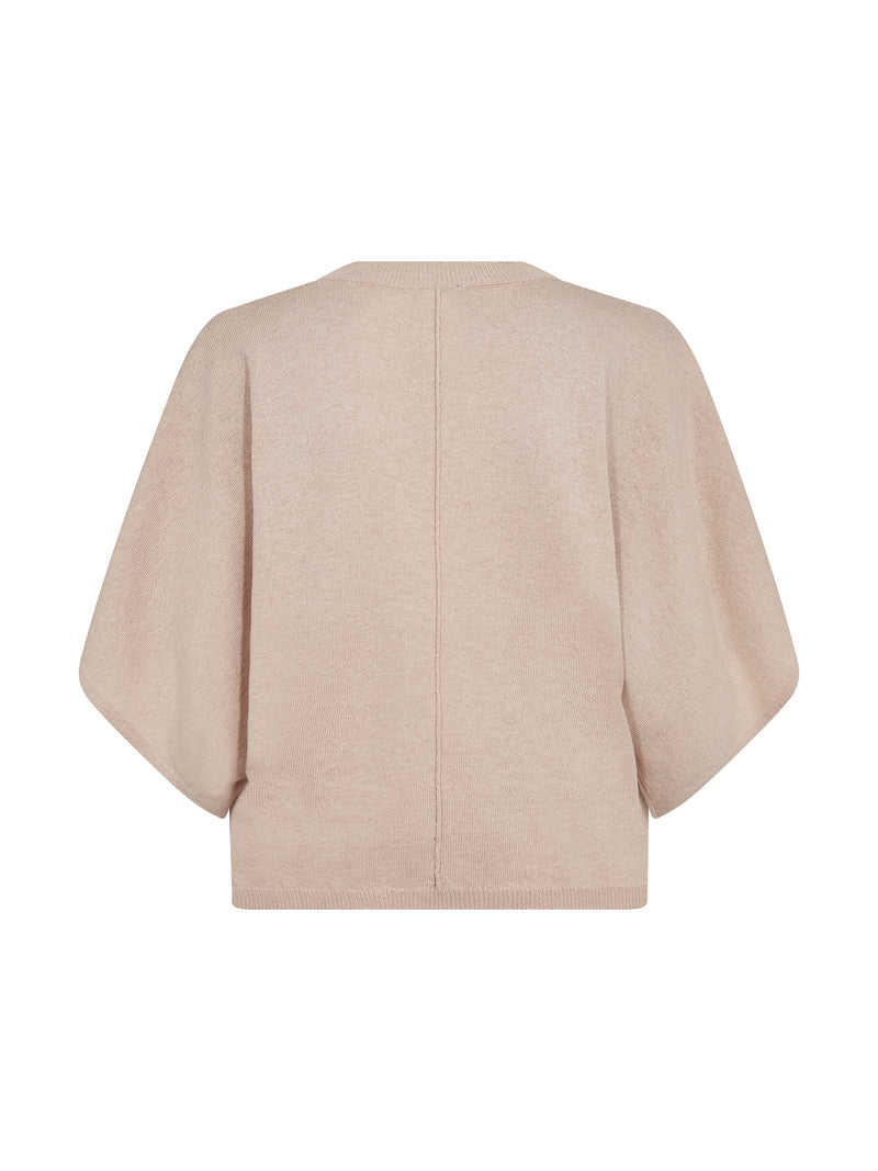 NÜ ASMI strikkebluse  601 Nude rose
