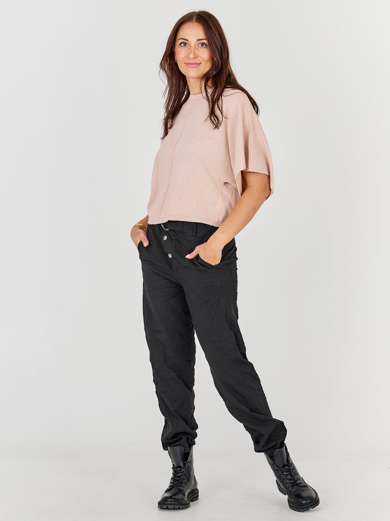 NÜ ASMI strikkebluse  601 Nude rose