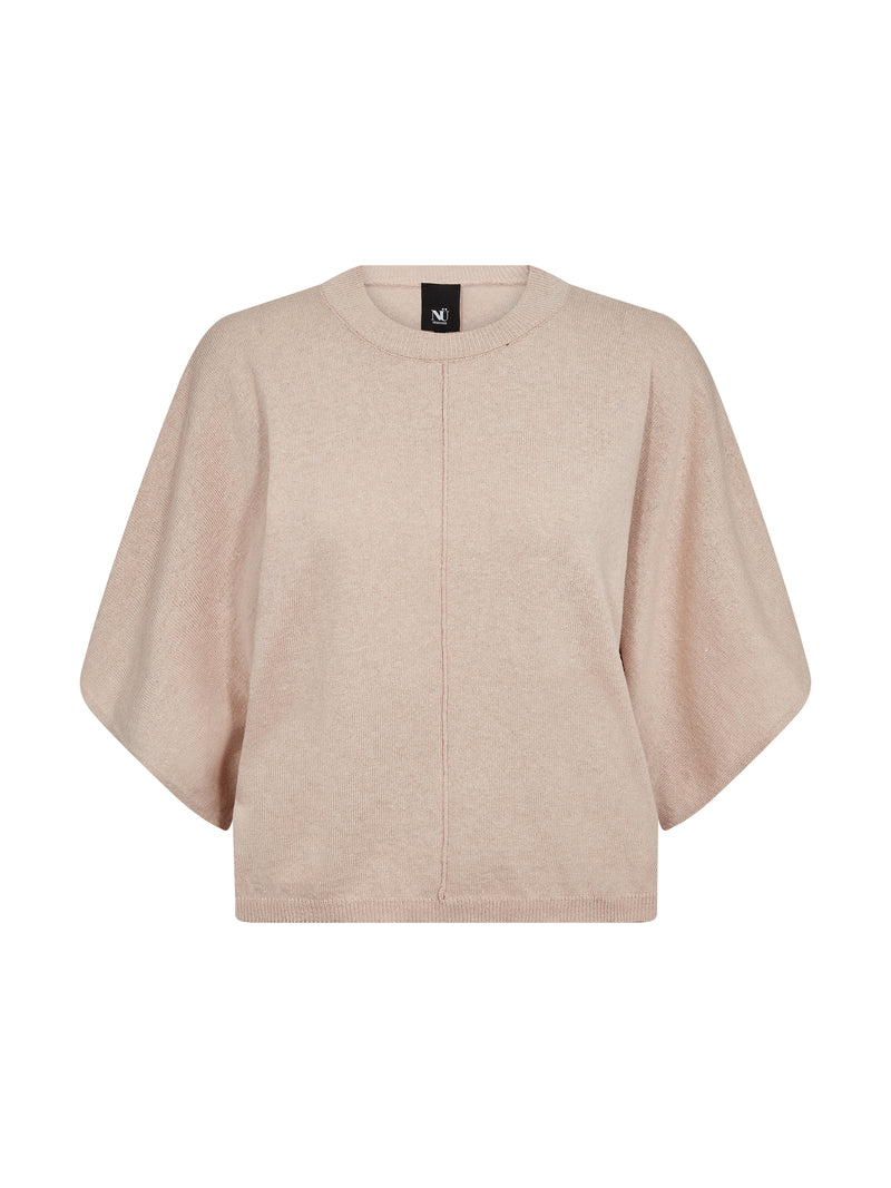 NÜ ASMI strikkebluse  601 Nude rose