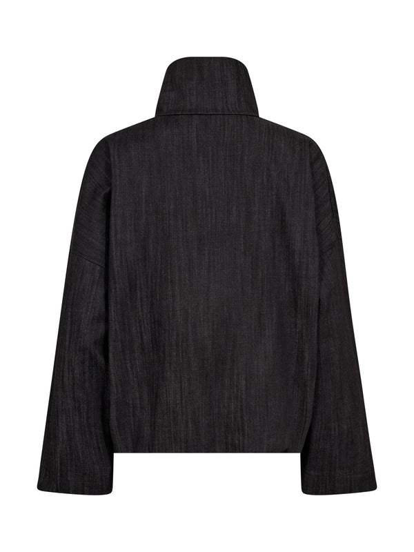 NÜ ASTI Bluse Bluser 006 Black Denim