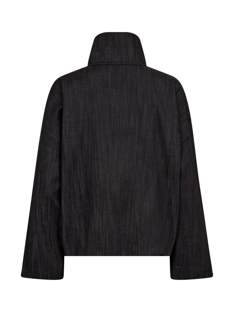 NÜ ASTI Bluse Bluser 006 Black Denim