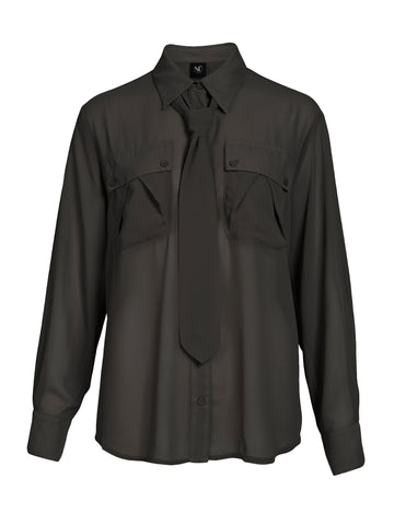 NÜ ASTRID skjorte Skjorter Svart