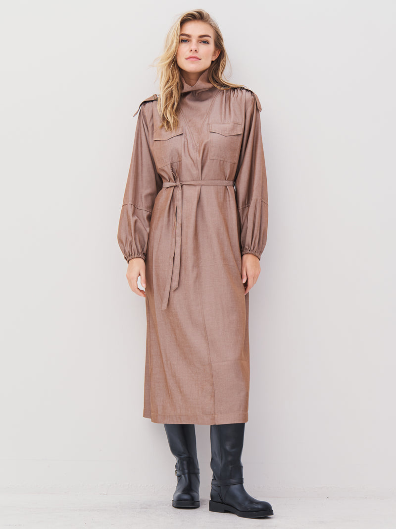 NÜ AVALON kjole Kjoler 220 Camel