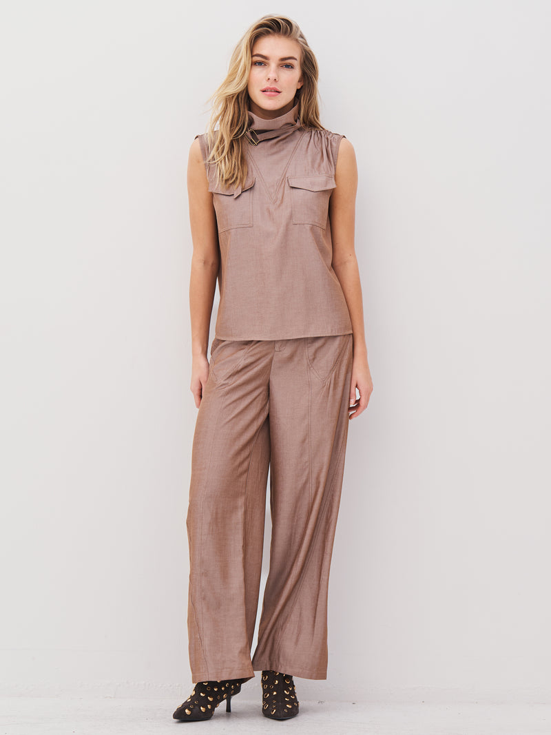 NÜ AVALON topp Topper og t-skjorter 220 Camel