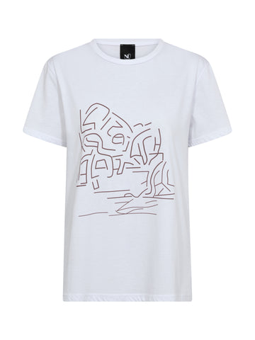 NÜ AYZA T-skjorte Topper og t-skjorter 235 Cappuccino mix